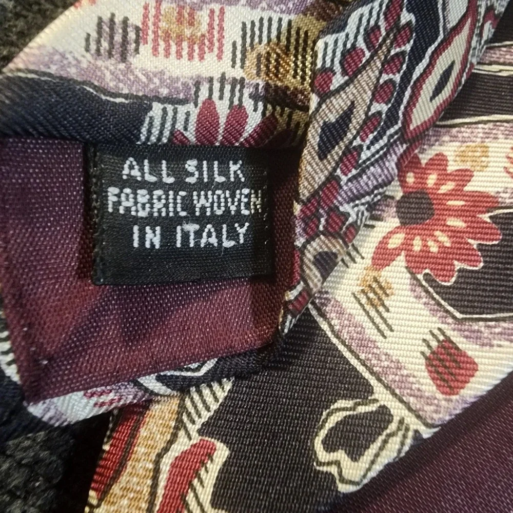 Lot Of 3 Christian Dior Monsieur Vintage Blue Brown‎ Silk Neck Tie 57